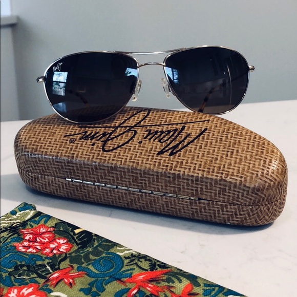 Maui Jim Accessories - Maui Jim Baby Beach polarized Aviator Sunglasses